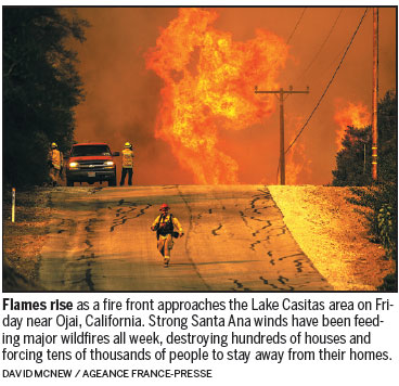 California leader says fires are 'new normal'