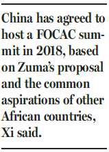 Leaders hail 20 years of Chinese, S. African relations
