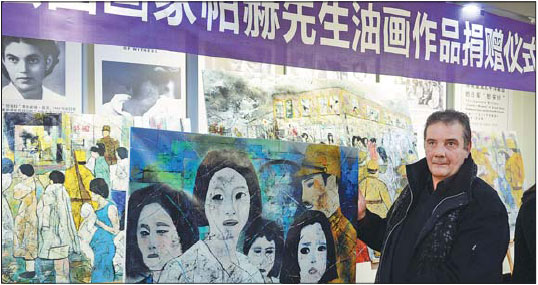 Painter's work a reminder of Japanese military sex slaves