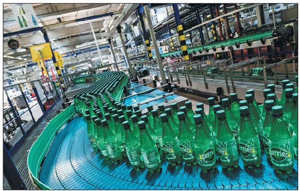 Gallic water producers make a splash in Chinese market