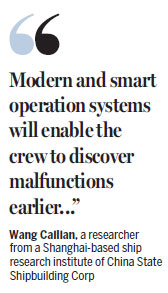Nation at forefront of intelligent ship design