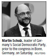 Germany's SPD to vote on coalition talks with Merkel's conservatives