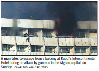 Siege ends after gunmen storm Afghan hotel