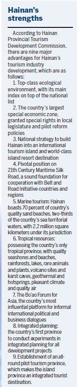 BEAUTIFUL HAINAN CHASES OUTSIDE EXCELLENCE TO GO GLOBAL