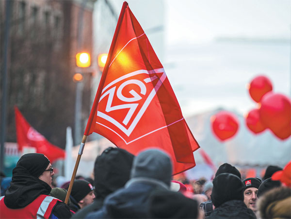 German car production stalled as union calls more 24 hour strikes