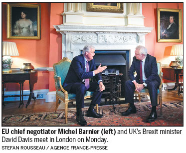 Time to choose Brexit future, EU negotiator says