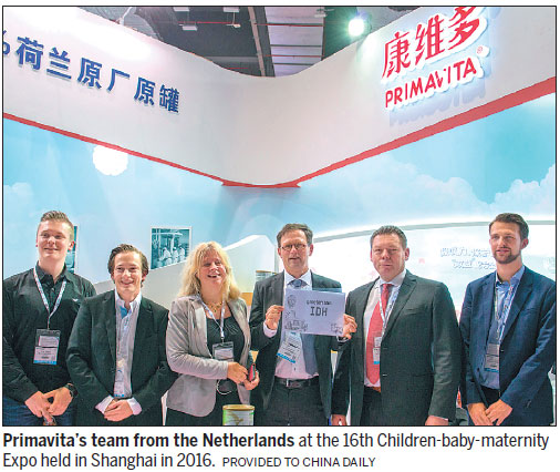 Dutch milk powder producer Primavita grows in mainland