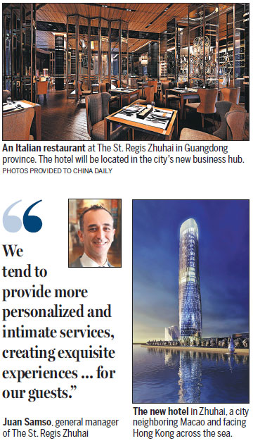 The St. Regis Zhuhai set to bring luxury to coastal city