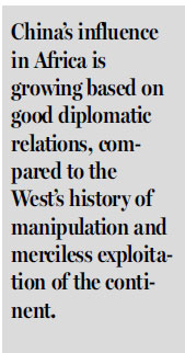 West's attempt to discredit China in Africa