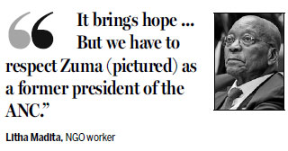 Talks loom on Zuma's next step