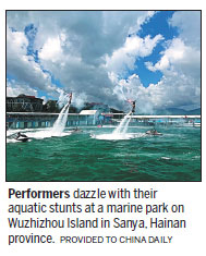 Wuzhizhou Island, Hainan offers stress-free beach break