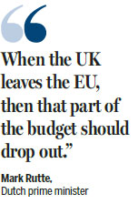 EU leaders draw up battle lines for post-Brexit budget