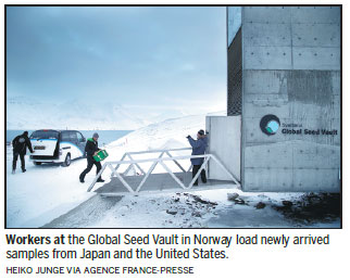 Arctic warming sparks revamp of remote 'doomsday' seed vault