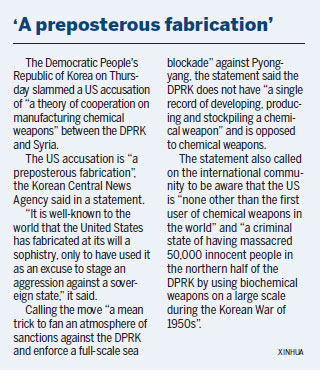 China urges US to 'shift tactics' on DPRK