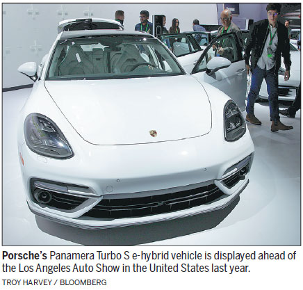 Porsche optimistic on Chinese market development in 2018