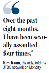 Political hopeful admits assaults
