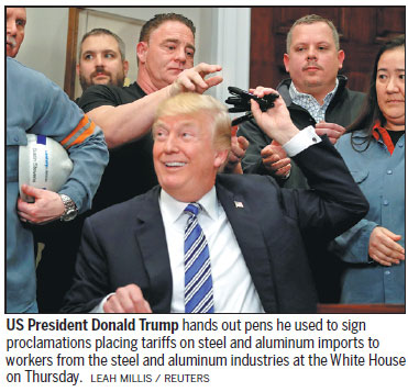 Tariffs trigger condemnation