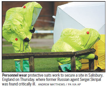 Victims hospitalized after 'brazen, reckless' nerve-agent attack