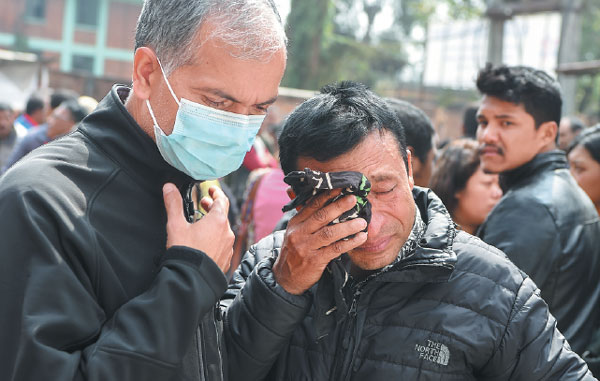 Xi sends messages over Nepal crash