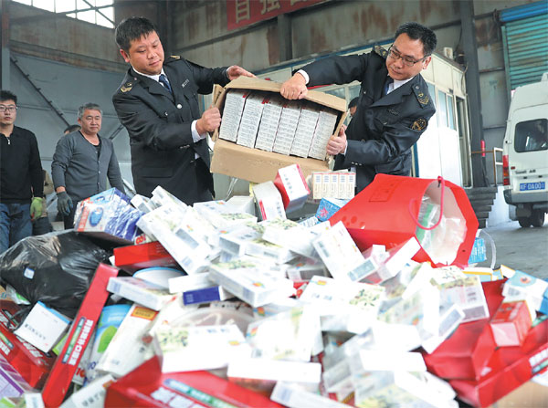 Anti-counterfeiting action called for at two sessions