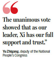 Voices across China support Xi's election, say bright prospects ahead