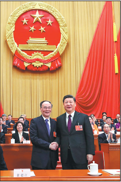 Leaders make a solemn pledge