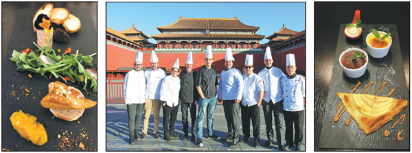 On a day for great food, tricolor flies high