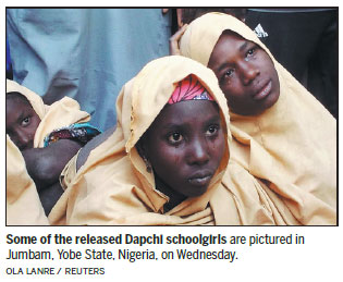 Kidnapped schoolgirls finally home