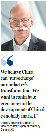 Mercedes-Benz strives for 'mutual success' in the Chinese market