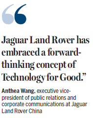 Jaguar Land Rover's 'Technology For Good' helps prevent traffic tragedies