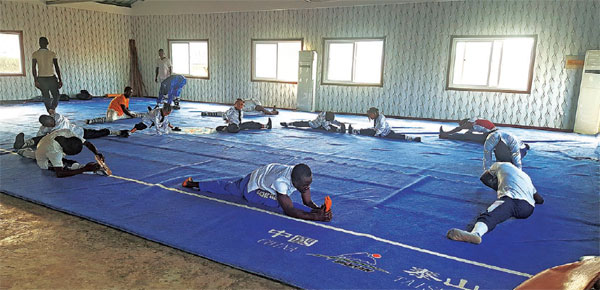Martial arts improving the welfare of students