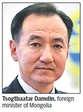 Mongolian foreign minister envisages flourishing time of growth, bilateral trade