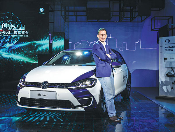 Volkswagen's New e-Golf sets tone for future green energy plans