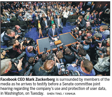 Facebook is 'working with investigation'