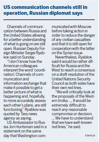 'Global chaos' if West hits Syria again
