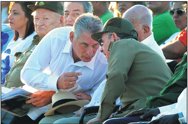 New Cuba president takes office