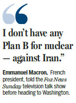Visit tests Macron-Trump 'friendship'