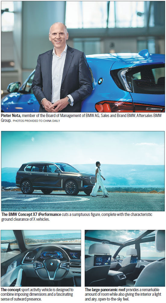 BMW CONCEPT X7 IPERFORMANCE EXUDES CLASS AND LUXURY