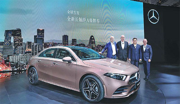 Mercedes shows its prowess at Auto China