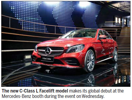 Mercedes shows its prowess at Auto China