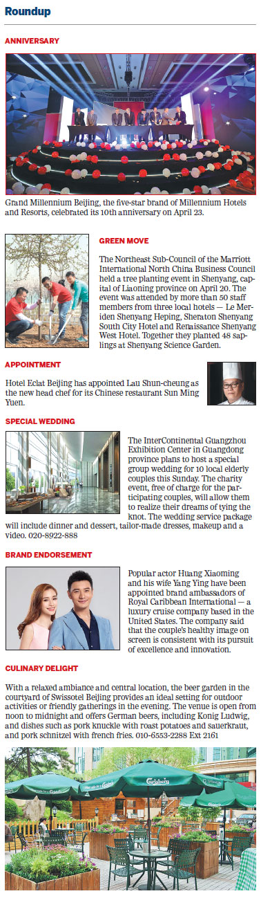 Two stars reach for the heavens at luxury hotel