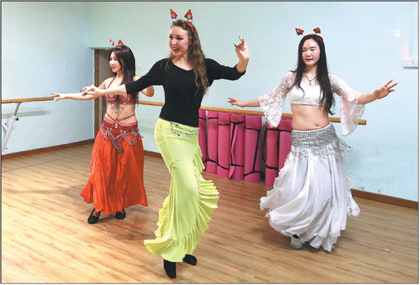 RUSSIAN GIRL SEES CHINA AS HER HOME