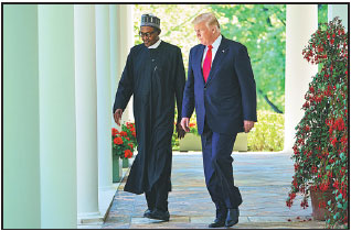 Trump pledges support in Nigeria's fight against Boko Haram extremists
