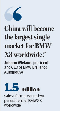 BMW X3 takes premium auto marque's Chinese venture to next level