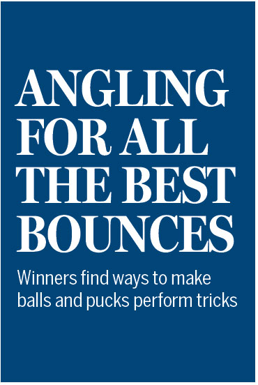ANGLING FOR ALL THE BEST BOUNCES