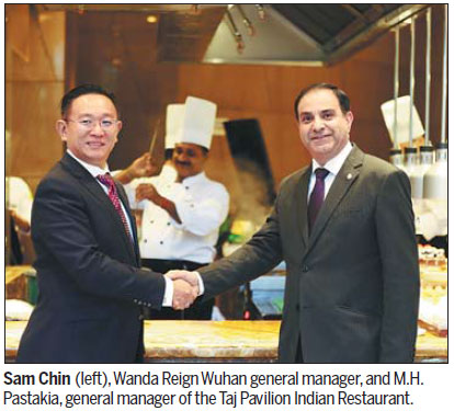 Wanda Reign Wuhan hosts delegation