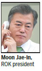 Japan and DPRK should talk, Moon says