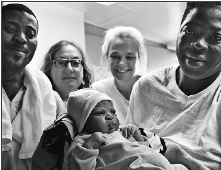 Migrant babies born at sea defying tides of turmoil