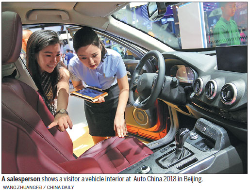 Increase in sales steers China's auto market in the right direction