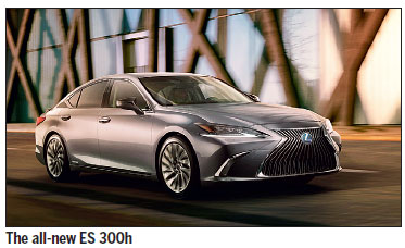 All-new Lexus ES puts discerning customers 'Comfortably in Control'